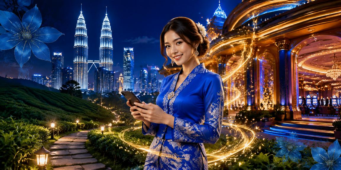 Pemain Malaysia membuat deposit semasa kempen perayaan Hari Raya di platform 123apps Kuala Lumpur