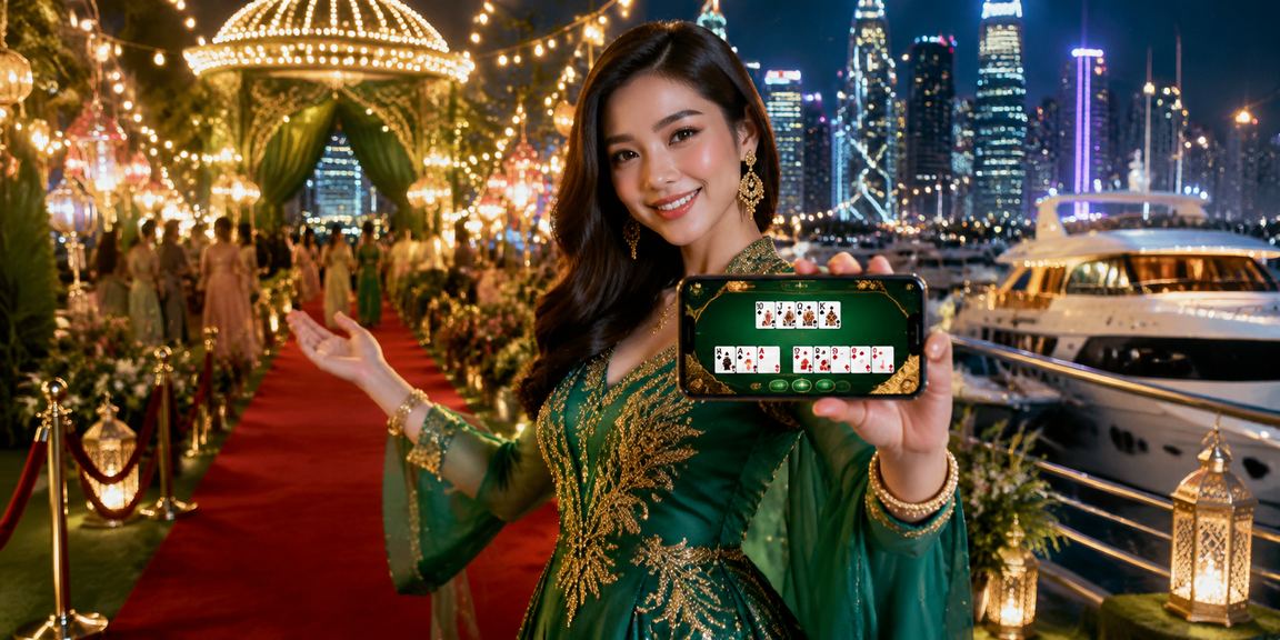 Pemain VIP 123apps dari Kuala Lumpur menikmati permainan kad Rummy semasa musim Hari Raya
